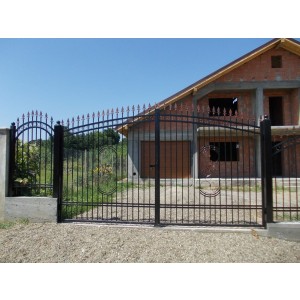 Poarta fier forjat model R9 3